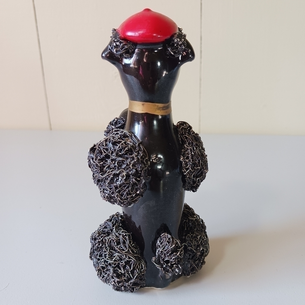 VINTAGE black spaghetti poodle - Picture 3 of 6